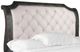 Magnussen Home® Bellamy Beige/Peppercorn King Upholstered Sleigh Headboard -0