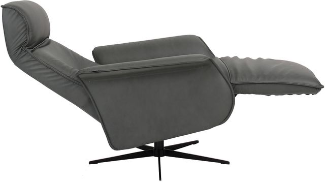 Fjords® Modern Living Finn Grey Large Dual Motion Swivel Recliner-2