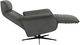 Fjords® Modern Living Finn Grey Large Dual Motion Swivel Recliner-1