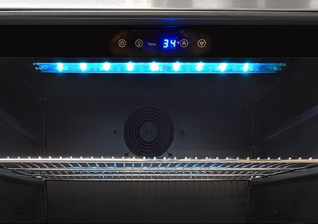 Artisan™ 5.5 Cu. Ft. Stainless Steel Outdoor Under Counter Refrigerator-2