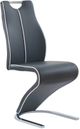 Global Furniture USA Dark Gray/White Dining Side Chair-0