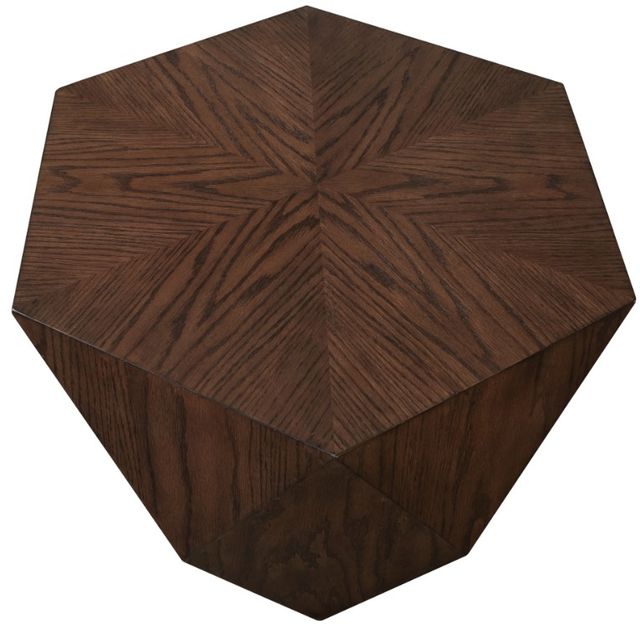Meridian Furniture Diamante Brown End Table-2