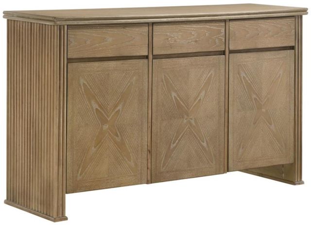 Coaster® Adina 10-Piece Barley/Distressed Light Brown Extension Dining Set-3