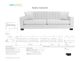 Van Gogh Designs Nadine Kostal Raven Fabric Condo Sofa-1