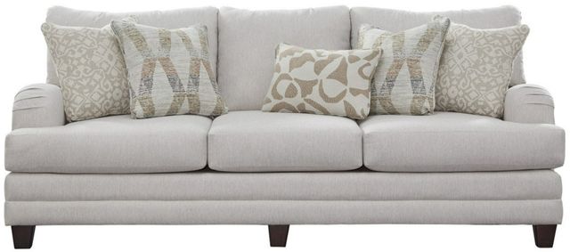 Fusion Furniture Blair Cream Gray Sofa-0