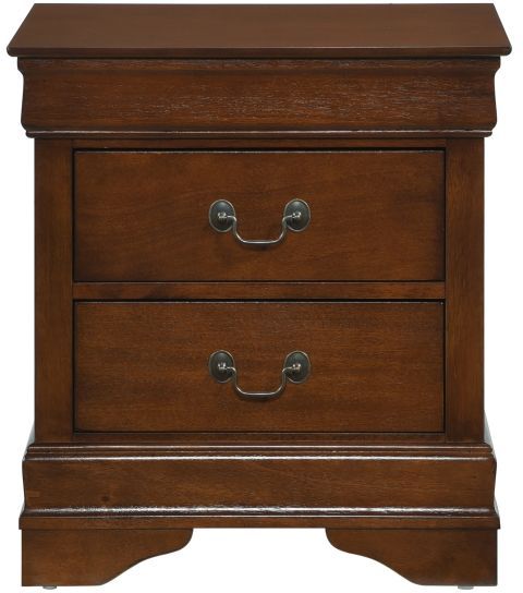 Homelegance® Mayville Brown Cherry Nightstand-2