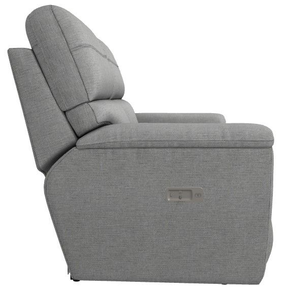 La-Z-Boy® Ava Oyster Power Reclining Loveseat with Headrest-2