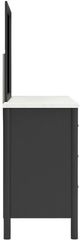 Signature Design by Ashley® Cadmori Black Dresser and Mirror-2