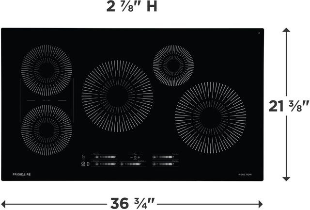 Frigidaire® 36" Black Induction Cooktop-1