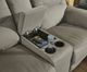 Signature Design by Ashley® Next-Gen Gaucho Putty Power Reclining Loveseat with Console-3