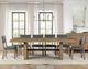 Steve Silver Co. Aubrey Waxed Driftwood Dining Table-0