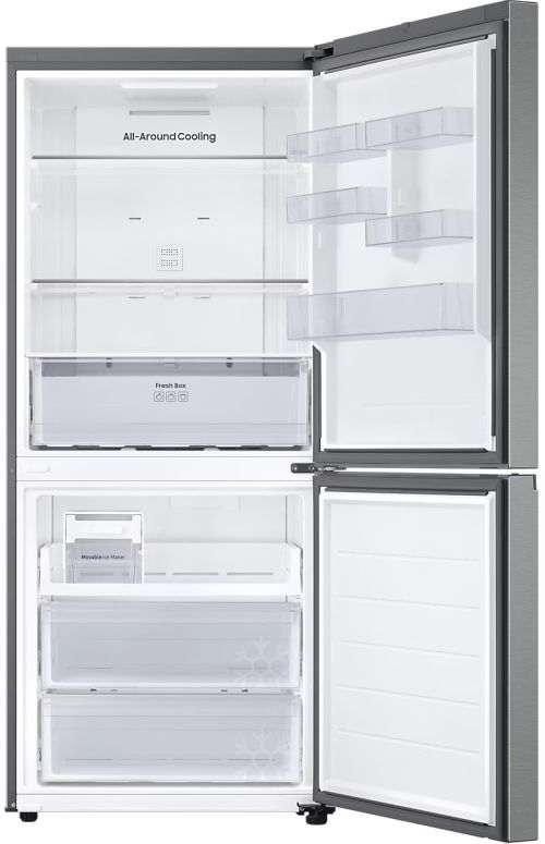 Samsung 30 in. 16.2 Cu. Ft. Stainless Steel Counter Depth Bottom Freezer Refrigerator-1
