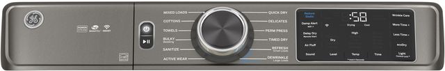 GE® Satin Nickel Front Load Laundry Pair-4