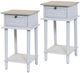 Stylecraft 2-Piece Two Tone Gray Side Table Set-0