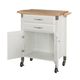homestyles® Dolly Madison White Kitchen Cart-3