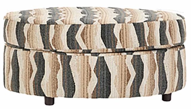 Hughes Furniture® 23600 Taos Highland Round Ottoman-0