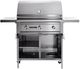 LYNX® Sedona 36" 3-Burner Stainless Steel Freestanding Natural Gas Grill with 1 Prosear Infrared Burner and 2 Stainless Steel Burners-4
