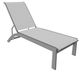 Telescope Casual Kendall Abalone/Graphite Aluminum/Fabric Outdoor Sling Stacking Armless Lay-Flat Chaise-0