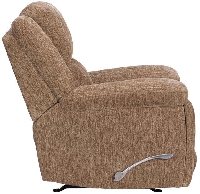 Parker House® Bronco Plush Tobacco Manual Rocker Recliner-4