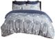 Olliix by INK+IVY Navy Full/Queen Ellipse Cotton Jacquard Duvet Cover Set-0