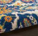 Nourison Home™ Allur Navy Multicolor 5'x7' Style 2 Area Rug-4