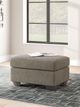 Benchcraft® Triston-Peaks Suede Ottoman-5