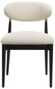 Uttermost® Moxie Matte Black/Off-White Dining Chair-4
