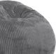 CordaRoy's® Gray Plush Corduroy King Bean Bag-1