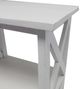 A & B Home White 34" Console Table-3