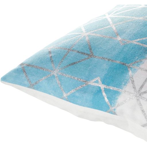 Surya Balliano Medium Gray 20"x20" Toss Pillow with Polyester Insert-1
