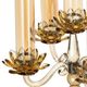 A & B Home Gold Clear Candle Holder-3