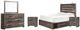 Signature Design by Ashley® Drystan 5-Piece Brown Rustic Queen Storage Bed Set-0