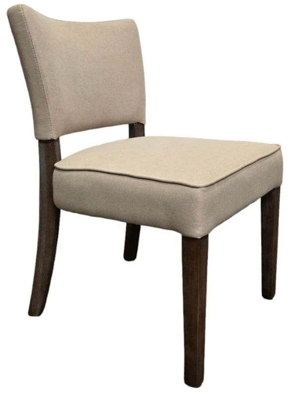 Nest Home Collections Andrea Barbury Linen/Gray Dining Side Chair-0