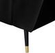Meridian Furniture Beaumont Black Velvet Sofa-3