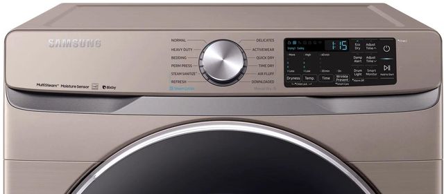Samsung 7.5 Cu. Ft. Champagne Front Load Electric Dryer-4