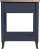 Null Furniture Mystic Navy/Toasted Almond Charging Chairside End Table-1