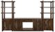 International Furniture Direct Balam Dark Brown Pier-4