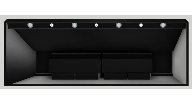 Vent-A-Hood® 66" Black Wall Mount Range Hood-3