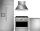 Monogram® 4 Piece Stainless Steel Gas Kitchen Package-0
