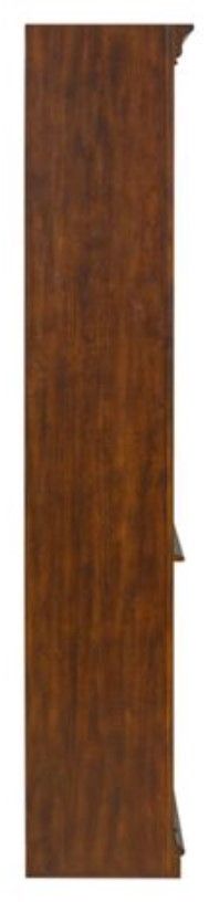 Liberty Furniture Brayton Manor Cognac Junior Executive Open Bookcase-3