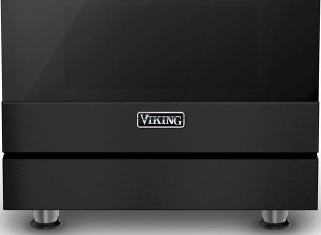 Viking® 3 Series 30" Cast Black Pro Style Dual Fuel Range-2