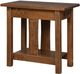 Country Classic Collection Customizable Signature Chairside Table with Drawer-0