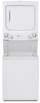 GE® Unitized Spacemaker® White Laundry Center, 4.5 Cu. Ft. Washer, 5.9 Cu. Ft. Dryer-0