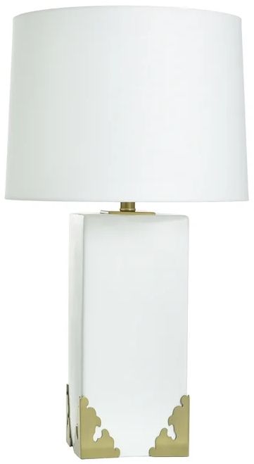 Stylecraft Tamara Day Caspian White Table Lamp-0