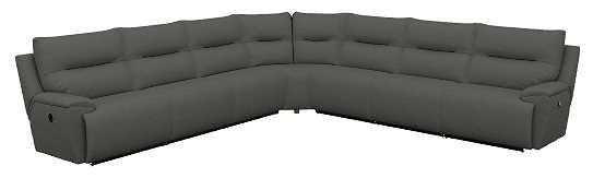 La-Z-Boy® Palmer Stone Reclining Sectional with Custom Layout Options-0