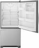 Whirlpool® Gold® 18.7 Cu. Ft. Bottom Freezer Refrigerator-Stainless Steel-2