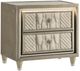 Coaster® Lorient 4-Piece Camel/Ivory Queen Panel Bedroom Set-2