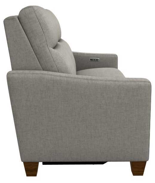 La-Z-Boy® Quinault Stone Power Reclining Loveseat with Headrest-3