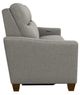 La-Z-Boy® Quinault Stone Power Reclining Loveseat with Headrest-3