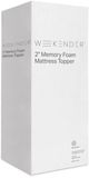 Weekender™ Memory Foam Twin Mattress Topper-1